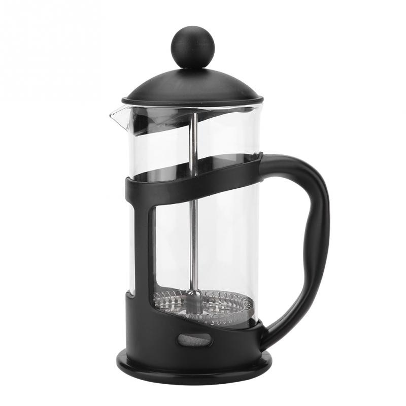 เครื่องชงกาแฟ French Press ชนิดขวดโปร่งใส ใช้งานง่าย แก้ว สแตนเลส พลาสติก ปลอดภัย ทําความสะอาดง่าย ค