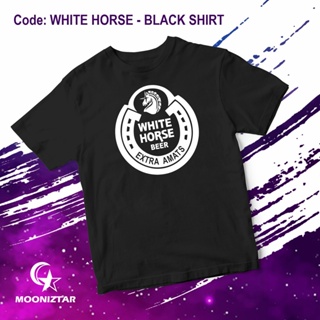White Horse T-Shirt Red Horse Inspired - mooniztar_01