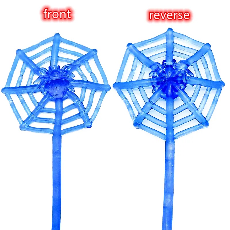 ของเล่นใยแมงมุมเหนียว ยืดหยุ่น สุ่มสี ของขวัญวันเกิด ฮาโลวีน ปาร์ตี้ คลายเครียด สําหรับเด็ก