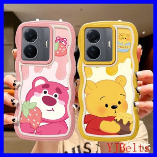 เคส Vivo T1 5G เคสโทรศัพท์มือถือ ซิลิโคนนิ่ม tpu ลายคลื่นใหญ่ สําหรับ