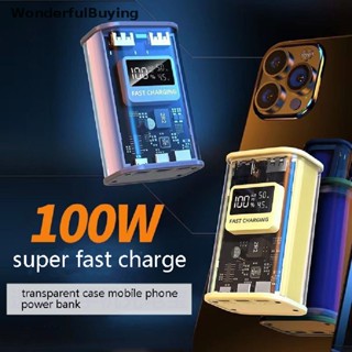 Wbth 21700 ที่ชาร์จโทรศัพท์ 10000mAh DIY