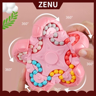 ZENU สีชมพู ของเล่น ฟิดเจดสปินเนอร์ ของเล่นเด็ก ของเล่นเพื่อการศึกษา ฝึกพัฒนาการสมอง