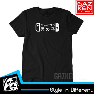 Combed Cotton Combed 30s Joycon Japan Kanji Gamer Gamer T-Shirt For Nintendo Switch_12