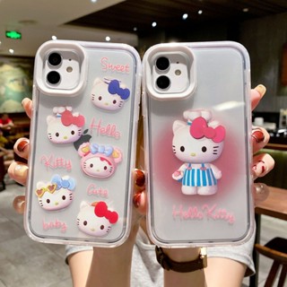 เคสโทรศัพท์มือถือ กันกระแทก ลายการ์ตูนแมวน่ารัก สําหรับ iphone 12 mini 13 14 Pro max i11