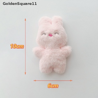 Goldensquare เข็มกลัดผ้ากํามะหยี่ขนนิ่ม รูปการ์ตูนกระต่ายน่ารัก เหมาะกับฤดูใบไม้ร่วง ฤดูหนาว สําหรับตกแต่งเสื้อผ้า ถุงเท้า