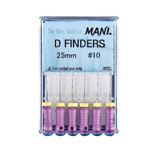 【พร้อมส่ง】วัสดุทันตกรรม Mani D FINDERS 6 ชิ้น / กล่อง