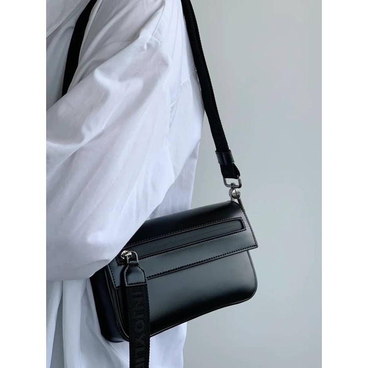 SENSES// Popular Bag New Advanced Texture Special-Interest Design Light Luxury Commuter Shoulder Mes