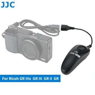 JJC RCA-2II รีโมทชัตเตอร์สำหรับกล้อง Ricoh GR3x GR3 GR2 GR IIIx GR III GR II แทนที่สวิตช์สาย CA-3