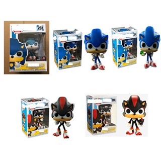 Funko POP ฟิกเกอร์ PVC อนิเมะ Super Sonic Shadow Knuckles สําหรับเก็บสะสม