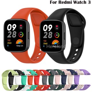 สายนาฬิกาข้อมือซิลิโคน แฟชั่น อุปกรณ์เสริม สําหรับ Redmi Watch 3 SmartWatch Xiaomi Redmi3