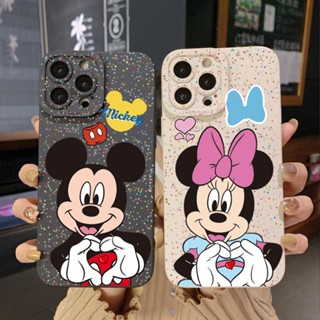 เคสป้องกันโทรศัพท์มือถือ ขอบสี่เหลี่ยม ลายมิกกี้ มินนี่เมาส์ สําหรับ Infinix Hot 20S 20i 30i 9 30 20 Play Smart 6 Plus X6823 Zero 5G 2023