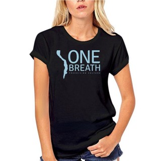 เสื้อยืดคอกลม พิมพ์ลาย One Breath Freediving Culture สวมใส่สบาย แฟชั่นฤดูใบไม้ผลิ และฤดูใบไม้ร่วง สําหรับผู้ชาย