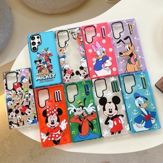 เคสโทรศัพท์มือถือแบบนิ่ม TPU กันกระแทก ลายการ์ตูนดิสนีย์น่ารัก สําหรับ Samsung Galaxy S22 S21 S20 Plus Galaxy S22 21 20 Ultra