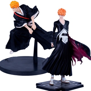 Kurosaki Ichigo ฟิกเกอร์แอกชัน Bleach Japan Anime Figurine ของเล่นสําหรับเด็ก