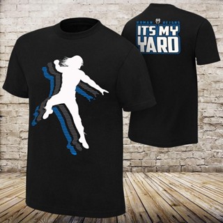 เสื้อยืดลําลอง ผ้าฝ้าย พิมพ์ลาย WWE Roman Reigns Its My Yard สไตล์โรมัน สําหรับผู้ชาย