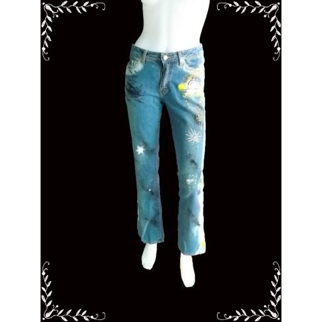 FF01275-ของใหม่ กางเกงยีนส์ แบรนด์เนม CHAPS Jeans "เอว 28 นิ้ว"