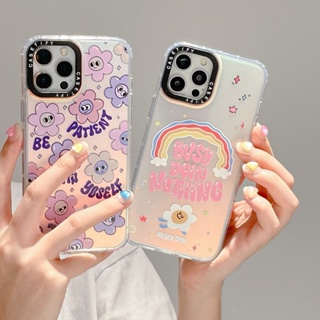 【HUYEN Flower】casetify ฟิล์มอะคริลิค กันตก หลากสี สําหรับ iPhone 14 Pro Max 13 12 Pro Max XR X XS Max 13 11 Promax 14plus 14Pro