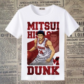 Slamdunk T-Shirt Men And Women Short Sleeve over size Wide form_09