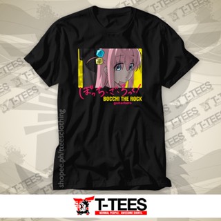 T-TEES - Anime T-Shirt - Bocchi The Rock - Hitori "Bocchi" Gotou - GuitarHero_07