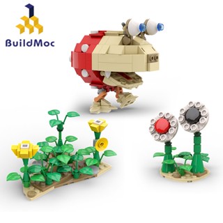 Buildmoc Pikmin บล็อคตัวต่อ รูปเกม Spotty Encounter MOC-86877 ของเล่นสําหรับเด็ก 292 ชิ้น