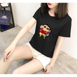 Crayon Shin Chan Fashion Design T-shirt 100% Cotton Unisex Round Neck - SC2  蜡笔小新时尚圆领纯棉 短袖T恤_12