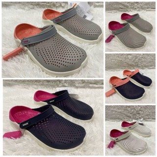 Crocs Clog รองเท้าแตะ มีสายรัดส้น ใส่ได้ทุกเพศ มีสินค้าพร้อมส่ง