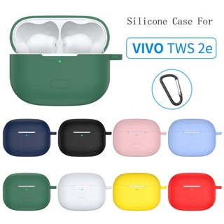 เคสหูฟัง กันกระแทก สีพื้น สําหรับ VIVO TWS 2E VIVO TWS 2E