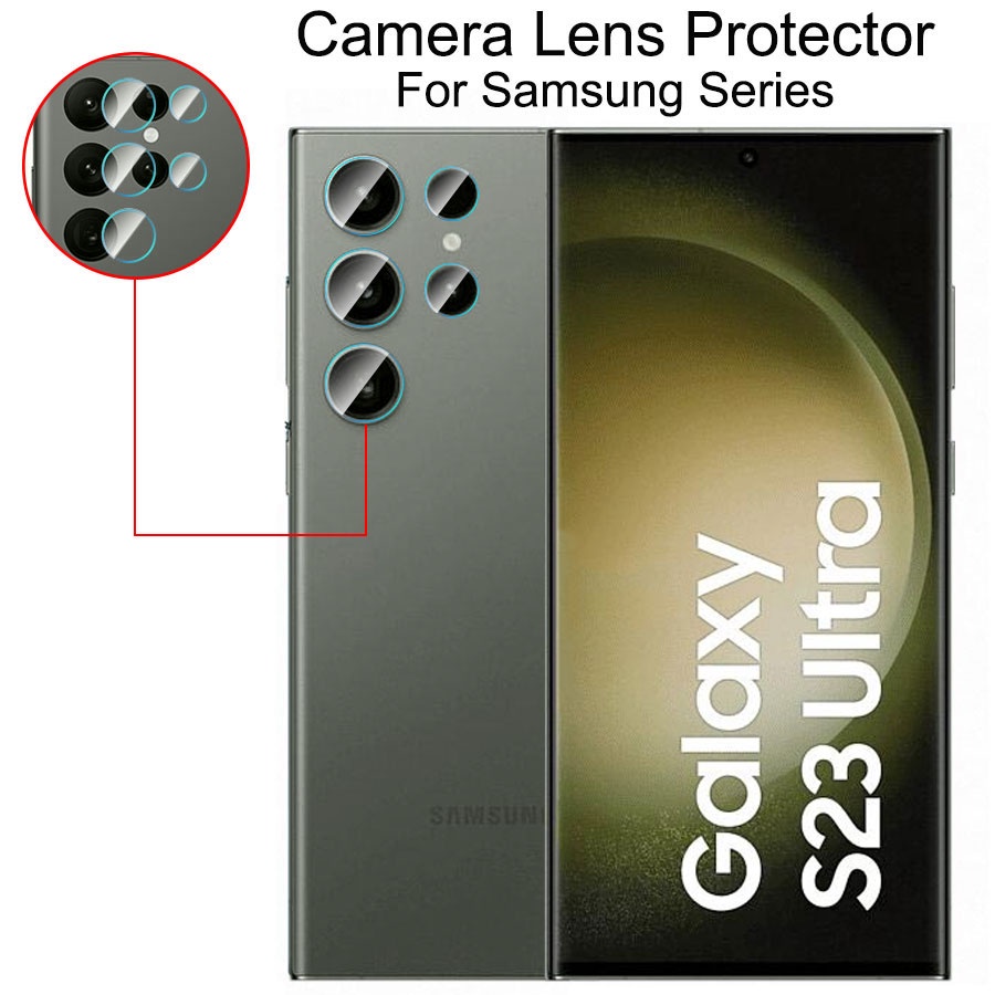 กระจกนิรภัย กันรอยกล้อง สําหรับ Samsung Galaxy S20 S21 S22 S23 Plus Note 20 Ultra