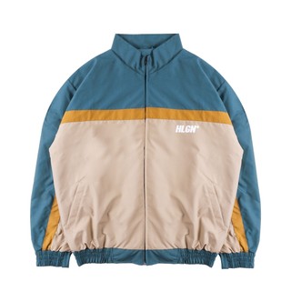 Hooligans Jacket Tracktop Marcos Teal Brown
