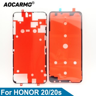 Aocarmo เทปกาวติดแบตเตอรี่ หน้าจอแสดงผล LCD สําหรับ Huawei Honor 20 20s