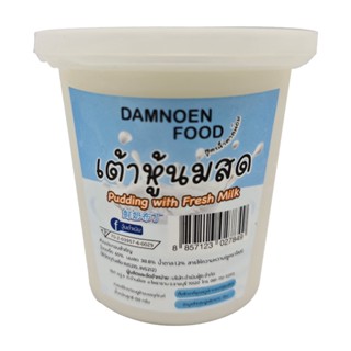 ดำเนิน PUDDING เต้าหู้นมสด 150ก.DAMNONEWITH FRESH MILK150G.