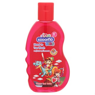 โคโดโมคิดส์เฮดทูโทแฮปปี้เรดเบอรี่200มล.KODOMO KIDS HEAD TO TOE RED BERRY 200ML