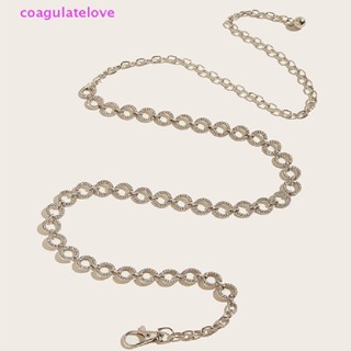 Coagulatelove เข็มขัดโซ่คาดเอว สไตล์วินเทจ เครื่องประดับแฟชั่น สําหรับผู้หญิง [ขายดี]