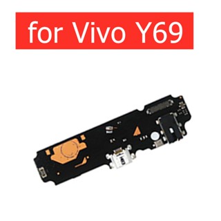 พอร์ตชาร์จไมโครโฟน PCB สายเคเบิลอ่อน สําหรับ vivo Y69