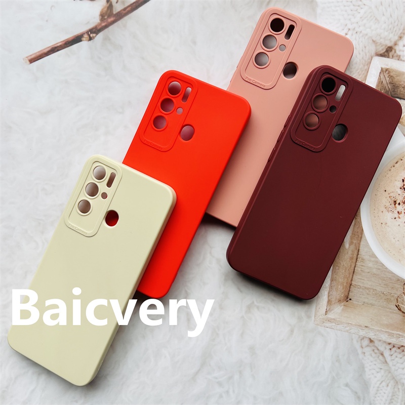 Tecno Pova Neo LE6 เคสซิลิโคนเหลว Pro เคสคลุมกล้อง – โปรปัง