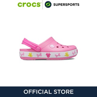 CROCS Fun Lab Disney Mickey Lights Clog รองเท้าลำลองเด็ก รองเท้าเด็ก