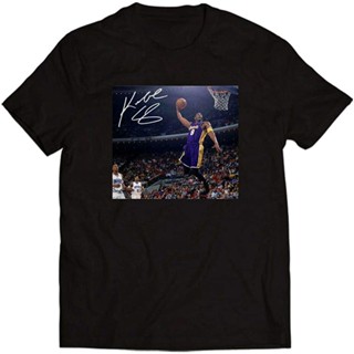 ราคาต่ำสุด!!kobe bryant slam dunk เสื้อยืดลําลองสําหรับผู้ชาย/ผู้หญิงแขนสั้นคอกลมพิมพ์ลายS-3XL_09