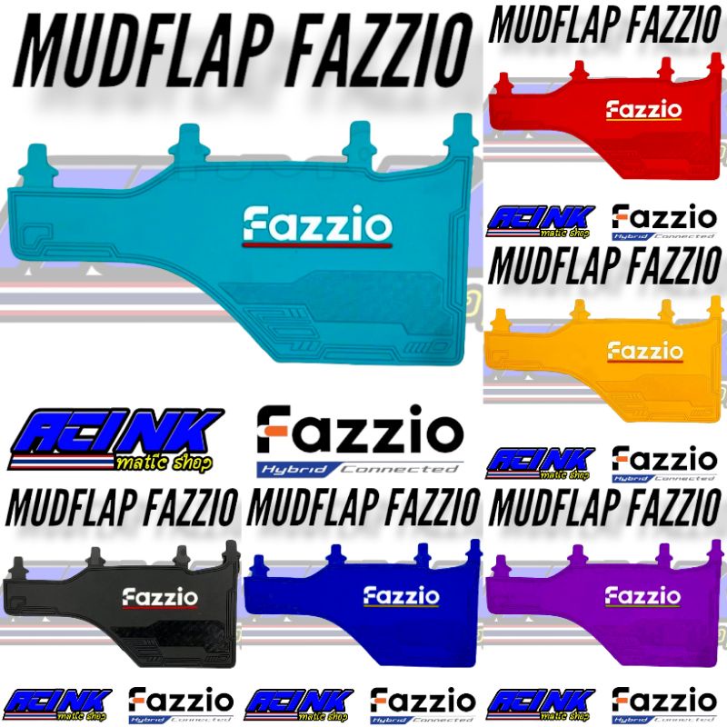 Mud FLAP FAZIO MUDFLAP FAZIO MUD RUBBER YAMAHA FAZIO