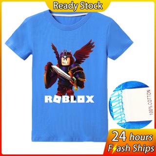 Roblox 2020 เสื้อผ้าเด็กฤดูร้อนเด็กชายเสื้อยืดเด็กผ้าฝ้ายเสื้อยืดเสื้อผ้าเด็ก_02