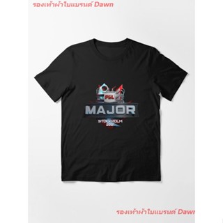 New CSGO PGL Major Stockholm 2021 Essential T-Shirt เสื้อยืด ดพิมพ์ลาย เสื้อยืดผ้าฝ้าย คอกลม cotton แฟชั่น sale Uni_04