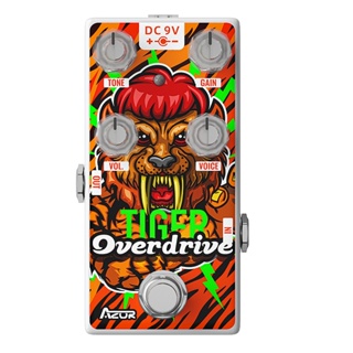 แป้นเหยียบเอฟเฟคกีตาร์ 12 ราศี AZOR AP-502 Tiger Overdrive คุณภาพดี อุปกรณ์เสริมกีตาร์