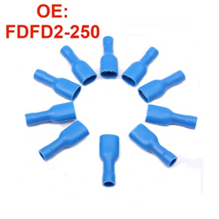 ขั้วต่อสายไฟ FDFD2-250 16-14AWG ตัวเมีย สําหรับสายเคเบิลเชื่อมต่อ 1.5-2.5 มม.2