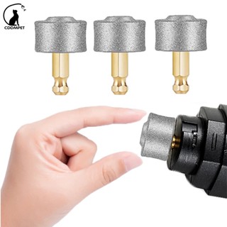 【CDDMPET】3/5 ชิ้น สุนัขไฟฟ้า เครื่องขัดเล็บล้อเปลี่ยนหัวเจีย…