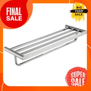 ชั้นวางพร้อมราว KASSA รุ่น KS-2211 สีสเตนเลสShelf with rail, model KS-2211, stainless color