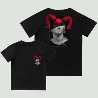 เสื้อยืด ผ้าฝ้าย พิมพ์ลาย Dominic CO DEVIL COMBED 24S_03