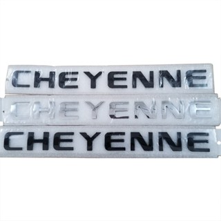 1 X ABS CHEYENNE โลโก้ตัวอักษร รถยนต์ ตกแต่ง ตราสัญลักษณ์ สติกเกอร์ รูปลอก เปลี่ยนได้ สําหรับ Chevrolet CHEYENNE