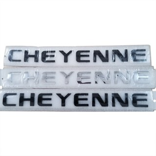 1 X ABS CHEYENNE โลโก้ตัวอักษร รถยนต์ ตกแต่ง ตราสัญลักษณ์ สติกเกอร์ รูปลอก เปลี่ยนได้ สําหรับ Chevrolet CHEYENNE