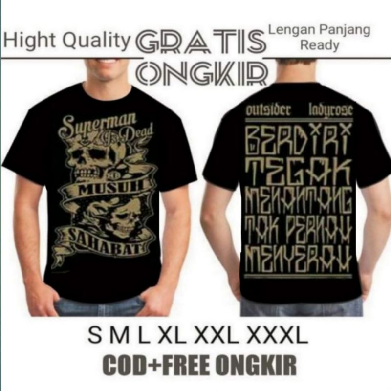 เสื้อยืด SUPERMAN IS DEAD SID เสื้อยืด SUPERMAN IS DEAD เสื้อยืด OUTSIDERS เสื้อยืด LADIESROSE