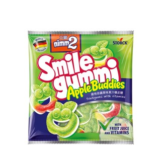 นิมม์ทูสไมล์แอปเปิ้ลบัดดี้ SMILE 90 กรัมNIMM2GUMMI APPLE BUDDIES90G