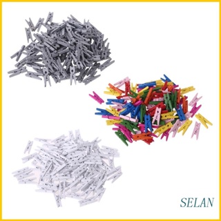 Selan คลิปหนีบกระดาษ ขนาดเล็ก 25 มม. 100 ชิ้น